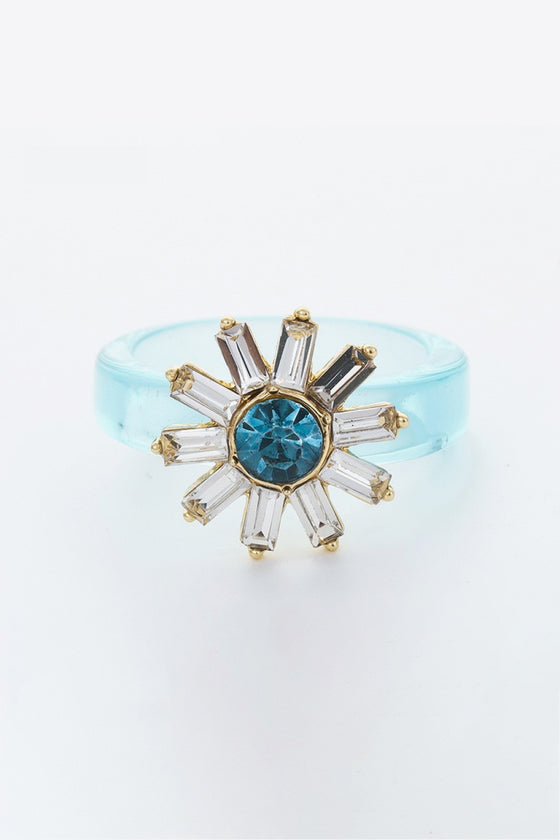 5-Piece Wholesale Only With You Sunflower Ring