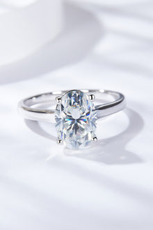  2.5 Carat Moissanite Solitaire Ring