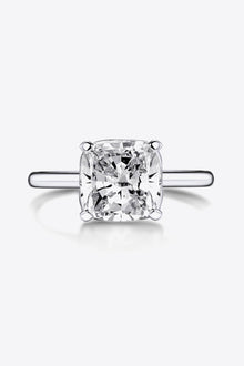  3.5 Carat Zircon 4-Prong Ring