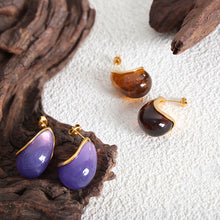  Resin Teardrop Earrings