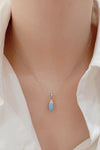 Find Your Center Opal Pendant Necklace