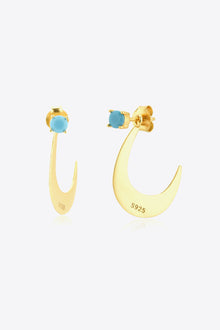  Zircon 925 Sterling Silver Earrings