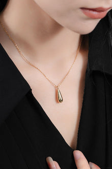  18K Gold-Plated Pendant Necklace