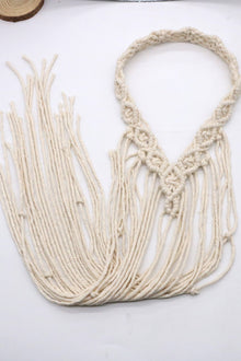  Macrame Fringe Headband