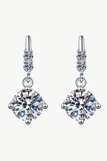  Moissanite Drop Earrings