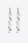 Beaded Long Chain Earrings