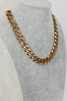  Thick Curb Chain Stainless Steel Necklace