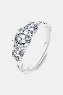  1 Carat Moissanite 925 Sterling Silver Ring