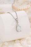 Find Your Center Opal Pendant Necklace