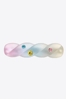  Gradient Rhinestone Resin Hair Pin