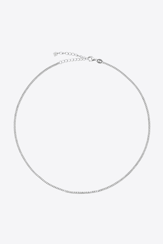 925 Sterling Silver Choker Necklace