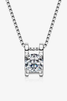  Moissanite 925 Sterling Silver Necklace