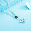 Stainless Steel Double-Layered Heart Pendant Necklace