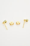 Zircon Star Stud Earrings