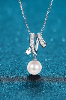  Give You A Chance Pearl Pendant Chain Necklace