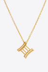 18K Gold Plated Constellation Pendant Necklace