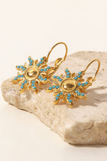  Turquoise Sun Drop Earrings