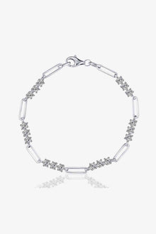  1.8 Carat Moissanite 925 Sterling Silver Bracelet