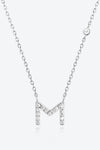 L To P Zircon 925 Sterling Silver Necklace