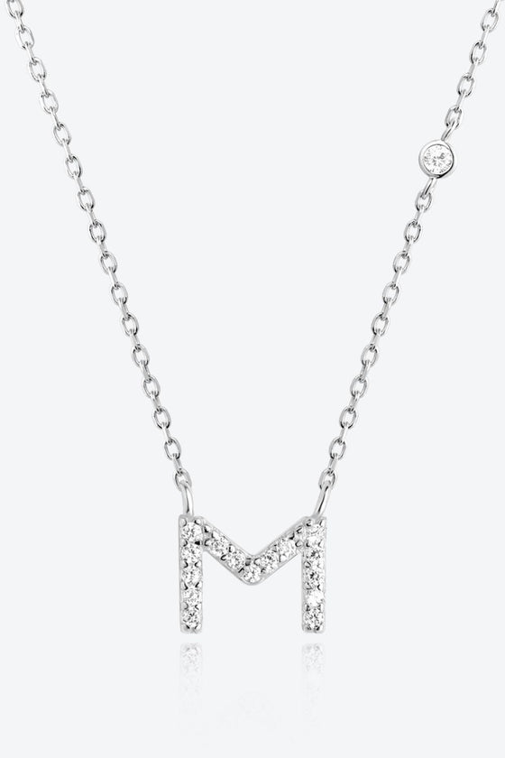 L To P Zircon 925 Sterling Silver Necklace