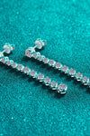 1.18 Carat Moissanite Long Earrings