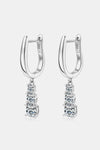 1.8 Carat Moissanite 925 Sterling Silver Drop Earrings