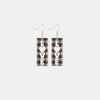 Wooden Cutout Dangle Earrings