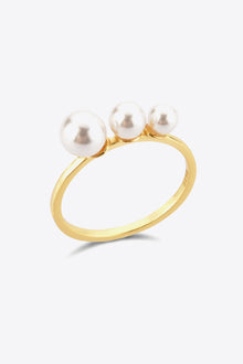  Pearl 925 Sterling Silver Ring