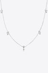 Zircon 925 Sterling Silver Necklace