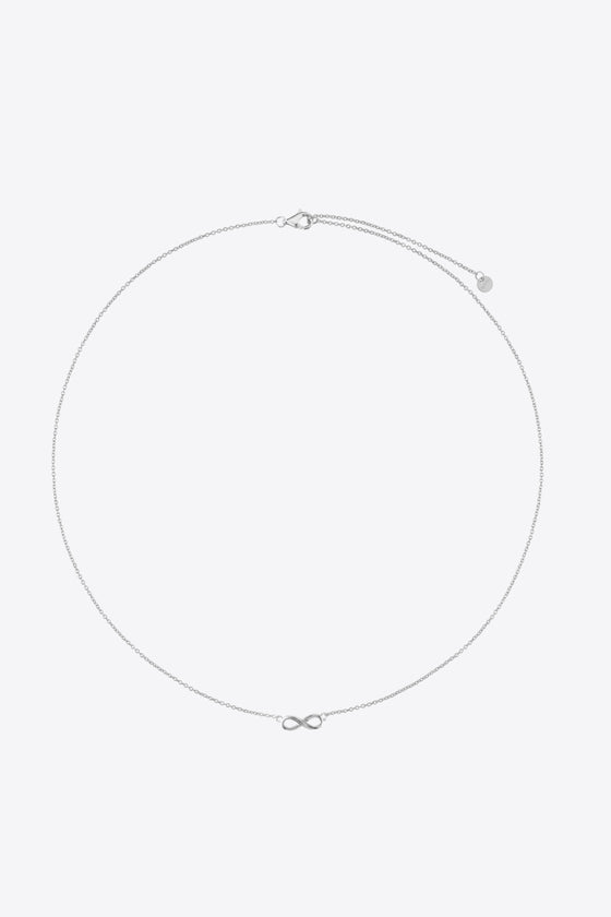 Figure 8 Lobster Clasp 925 Sterling Silver Necklace