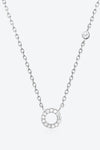 L To P Zircon 925 Sterling Silver Necklace