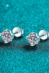 Good Day In My Mind Moissanite Stud Earrings